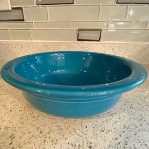 Fiestaware peacock large bowl